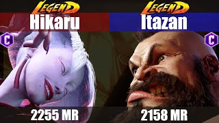 スト6 SF6 SEASON 2 FT3 Hikaru (A.K.I 阿鬼) Itazan (Zangief ザンギエフ 桑吉尔夫) Gameplay replays 快打6