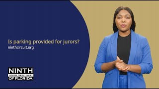 Is parking provided for jurors?