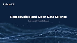 Reproducible and Open Data Science