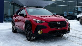 Unboxing 2024 Subaru Crosstrek Onyx Pure Red