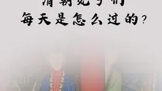 除了伺候皇帝，清朝妃子们每天是怎么过的？ 护颈枕  历史 清朝 冷知识