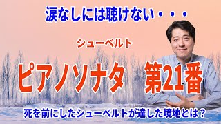 【名曲解説】ピアノソナタ第21番！シューベルトが達した境地！美しいピアノ音楽の傑作を解説