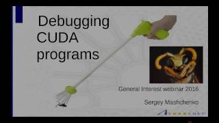 Debugging CUDA programs