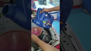 Engine Oil Change Zic X5 20W-50 4L  | #viral #trending #vehicles #automobile #toyota #viralvideo