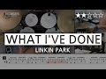 [Lv.05] What I've Done - Linkin Park (★★☆☆☆) Pop Drum Cover Score Sheet Lessons Tutorial | DRUMMATE