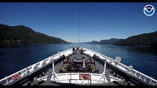 NOAA Ship Fairweather- Inside Passage Northbound 2017