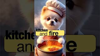 Funny Dog Adventure: Cooking Fail \u0026 Firefighter Cats! 🐶🔥🐱 #animation #doglover