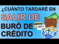 ✅ SALIR DEL BURÓ DE CRÉDITO - ¿CÓMO LOGRARLO Y CUÁNTO TARDA?