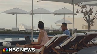 'Quiet vacationing' trend grows online among young workers