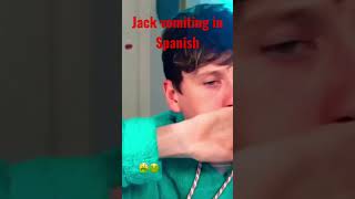 Jack vomiting in Spanish #shorts #footballstuff #jacksucksatlife