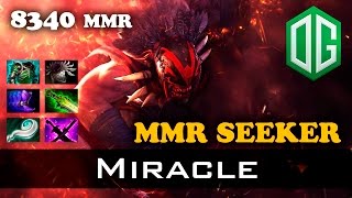 Dota 2 - Miracle Bloodseeker - 8340 MMR Ranked Match