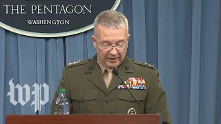 Pentagon provides details on Syria strike