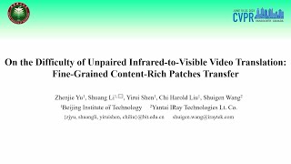 [CVPR 2023] CPTrans: 8 Min Presentation