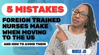 5 Biggest Mistakes International Nurses Make in the USA (Must-Watch!)