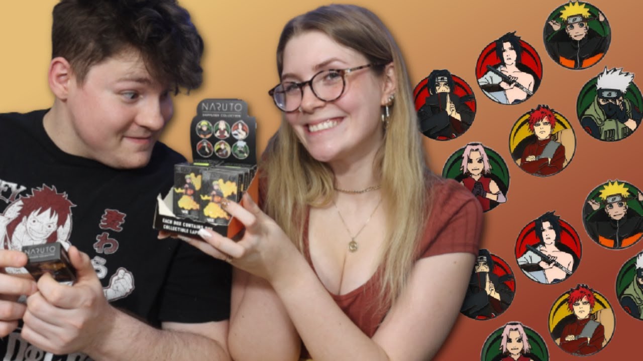 Naruto Mystery Pin Unboxing With My Husband Youtube