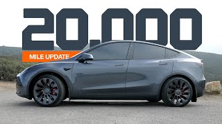 20,000 MILE UPDATE - Tesla Model Y Performance