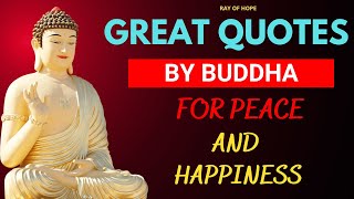 Great Quotes by Buddha for Peace and Happiness | Buddha Quotes | Buddha Motivational Quotes