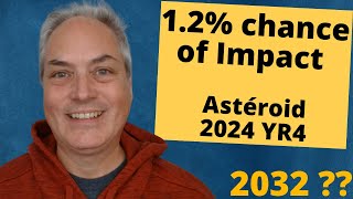 Asteroid Impact in 2032 - Asteroid 2024 YR4 - 1% chance of Impact - Torino Scale - DART Mission