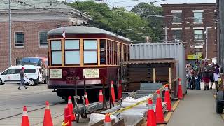 TTC Peter Witt Streetcar Mini Ride (Hillcrest Open house)