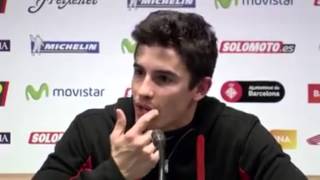 Marc Marquez explain Andora