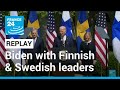 REPLAY: Biden holds press conference with Finnish and Swedish leaders • FRANCE 24 English