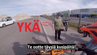 Kaivinkonekuski Servaa Ykän! | Ktm 150cc Sx