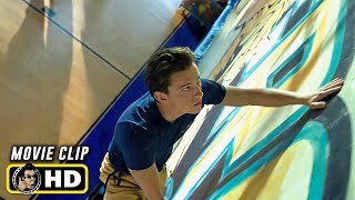 SPIDER-MAN: NO WAY HOME (2021) "Peter Climbs Gym Wall" Deleted Scene [HD] Marvel Clip