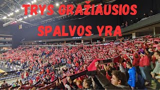 TRYS GRAŽIAUSIOS SPALVOS YRA ⚫⚪🔴 | Rytas vs Wolves | 2024 03 24