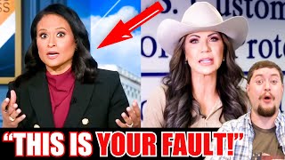 Kristi Noem SHUTS DOWN \u0026 DESTROYS Kristen Welker live on her own show