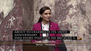 Harwinder Sandhu - Recognizing the kindness of Helen Sidney