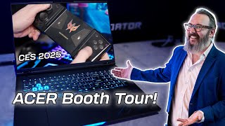 CES 2025 Acer Booth Tour | Micro Center At CES
