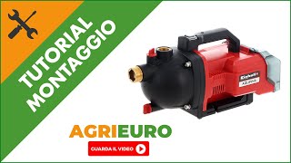 Presentazione e funzionamento Elettropompa per giardino a batteria Einhell AQUINNA