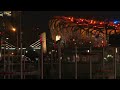 beijing s bird s nest stadium sparkles at sundown before opening ceremony afp