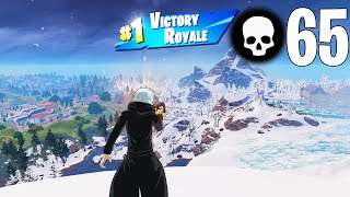 65 Elimination Solo vs Squads Wins (Fortnite Chapter 5 Season 2 Keyboard & Mouse Gameplay)