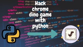 Hack dino game with Python || 2 min tutorial || 1 Line of code