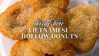 How to make Bánh Tiêu (Vietnamese Hollow Donut)