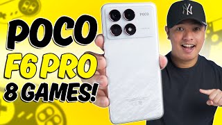 POCO F6 Pro Gaming Review - 8 GAMES TESTED