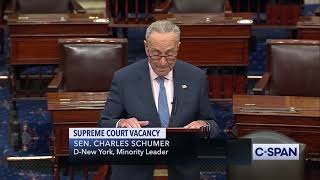 Sen. Chuck Schumer on Justice Ruth Bader Ginsburg Death and Supreme Court Nomination Process