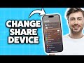 How To Change Device You Re Sharing Location From On iPhone 2026 (Step-By-Step Tutorial)