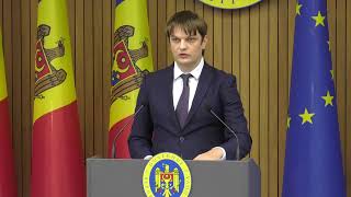 Conferință de presă susținută de Secretarul General al Guvernului, Andrei Spînu