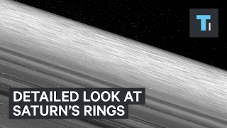 The most detailed images of Saturn's rings ever taken