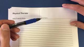 PT Documentation Guidelines
