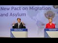 What is the EU's new migration pact and how has it been received?
