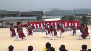 中村地区ふれあい広場2014　周防紅華連　天地喝采