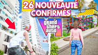 28 NOUVEAUTÉS CONFIRMÉES pour GTA 6 ! (2025)