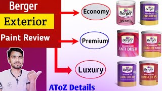 Berger Exterior Top 6 Paints A To Z Review | Berger Bahari Dibaro Ka Acha Paints