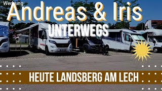 Wohnmobilstellplatz und Bier. Landsberg am Lech