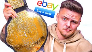 I Got Scammed Buying Fake WWE Championship...