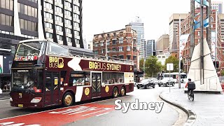 Sydney Walk on a Wet Autumn Day - Redfern to George Street, Haymarket via Spice Alley