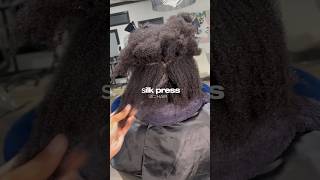 Silk Press On 4C Hair😍😍😍😍 #silkpress #silkpressonnaturalhair #silkyhair #4chair #hairstyles